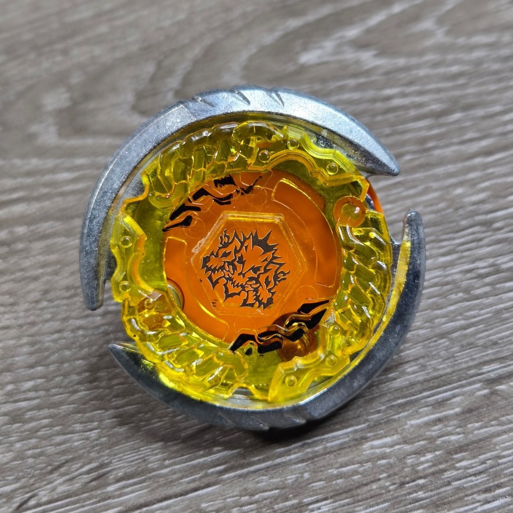 Beyblade Hades Hell Kerbecs Metal Fusion Kids OS Orange Gold Tested